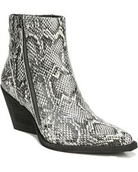 Zodiac - Ramona Ruffled Block-heel Ankle Boots - Lyst