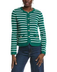 Tahari - The Makena Wool & Cashmere-Blend Cardigan - Lyst