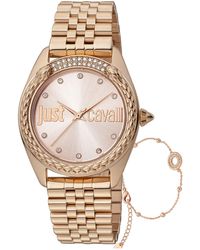 Just Cavalli - Classic Dial Watch - Lyst