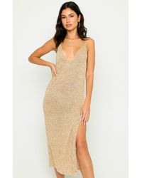 Beach Bunny - Golden Girl Maxi Dress - Lyst