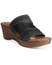 TUSCANY by Easy StreetR - Woven Made Wedge Sandals - Lyst