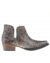Roper - Ava Western Bootie - Lyst