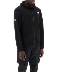 The North Face - Hooded Fleece Sweatshirt With - Lyst
