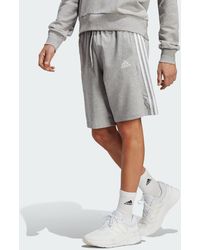 adidas - Essentials Single Jersey 3-Stripes Shorts - Lyst