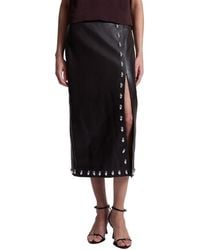 A.L.C. - Naomi Leather Skirt - Lyst
