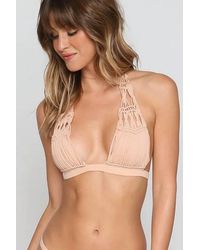 Indah - Outlaw Macrame Bikini Top - Lyst