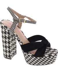 Betsey Johnson - Melanni Ankle Strap Dressy Platform Sandals - Lyst