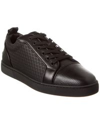 Christian Louboutin - Louis Junior Orlato Leather Sneaker - Lyst