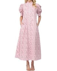 Fate - Annabelle Button Down Maxi Dress - Lyst