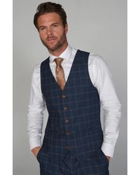 Paul Andrew - Hamleys Formal Check Waistcoat - Lyst