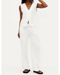 Beach Riot - Amara Linen Cargo Pants - Lyst