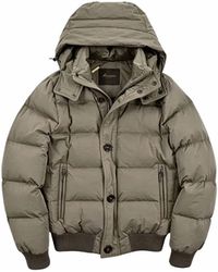 Moorer - Padded Down Bomber Jacket - Lyst