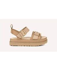 UGG - Goldenstar Villa Nubuck/Leather Sandals - Lyst