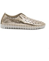 Eric Michael - Inez Leather Slip-On Flat Comfort Shoes - Lyst