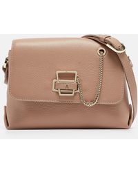Aigner - Leather Isabela Shoulder Bag - Lyst