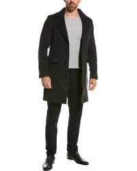 AllSaints - Lexington Wool & Cashmere-blend Coat - Lyst
