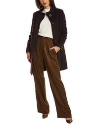 Cinzia Rocca - Medium Wool & Cashmere-blend Coat - Lyst