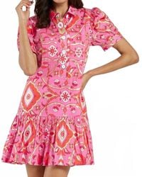 Jude Connally - Harriet Dress Cotton Voile - Lyst