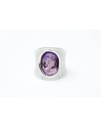 Avenue Chic - Steampunk Ring - Lyst