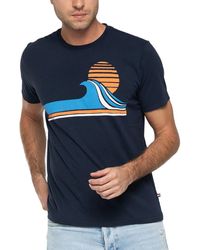 Sol Angeles - Retro Wave Crew T-shirt - Lyst