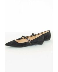 MIA - Aviba Suede Mary Jane Flat Shoes - Lyst