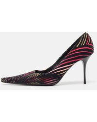 Missoni - Velvet Suede Pointed Toe Pumps - Lyst