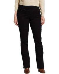 Jag Jeans - Petites Paley Mid-rise Pull On Bootcut Jeans - Lyst