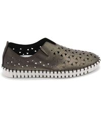 Eric Michael - Inez Leather Slip-On Flat Comfort Shoes - Lyst