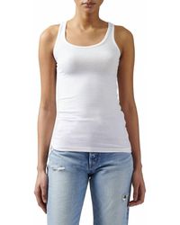 ATM - Modal Rib Boy Tank Top - Lyst