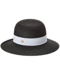 Bruno Magli - Packable Straw Hat - Lyst