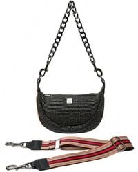 Think Royln - Raffia Tiny Dancer Crossbody Bag - Lyst