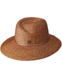 Maison Michel - Andre Seasonal Iconic Straw Hat - Lyst