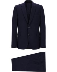 Paul Smith - Tailored Deep Wool Two-Piece Suit - Lyst