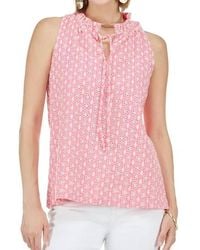 J joy - Eyelet Halter Top - Lyst