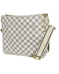 Louis Vuitton - Naviglio Canvas Shoulder Bag (pre-owned) - Lyst