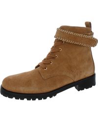 Jack Rogers - Suede Lace-up Ankle Boots - Lyst
