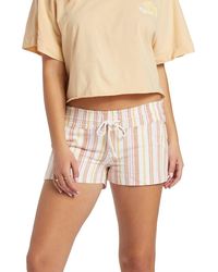 Roxy - Oceanside Yarn Dye Shorts - Lyst