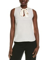 Peserico - Silk-Blend Top - Lyst