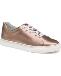 Johnston & Murphy - Callie Faux Leather Metallic Casual And Fashion Sneakers - Lyst