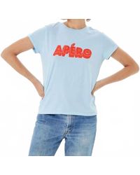 Clare V. - Classic Tee With Apero - Lyst