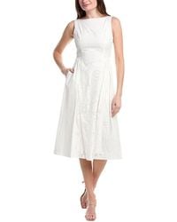 Sam Edelman - Pintuck Midi Dress - Lyst