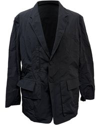 Y-3 - Single-Breasted Crinkled Blazer - Lyst