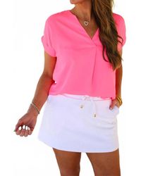 Jess Lea - Whitney Short Sleeve Top - Lyst
