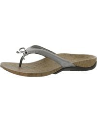 Vionic - Cassie Slip On Flats Thong Sandals - Lyst