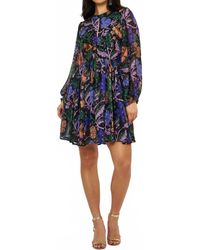 Oliphant - Balloon Waisted Mini Dress - Lyst