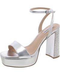 Steve Madden - Lasher Metallic Embellished Heels - Lyst