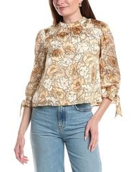 Saltwater Luxe - Printed Blouse - Lyst