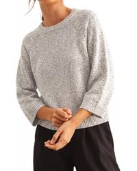 Miou Muse - Round Neck Knitted Top - Lyst