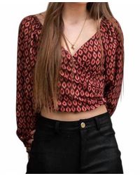 Osamore - Rhombus Boho Blouse - Lyst