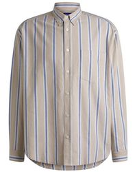 HUGO - Oversize-Fit Button-Down Shirt - Lyst